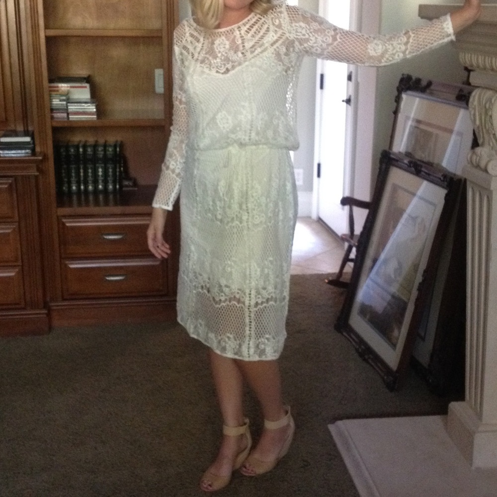 Free people lace dress NWT